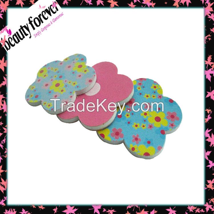 OEM design promotional flower shape nail file