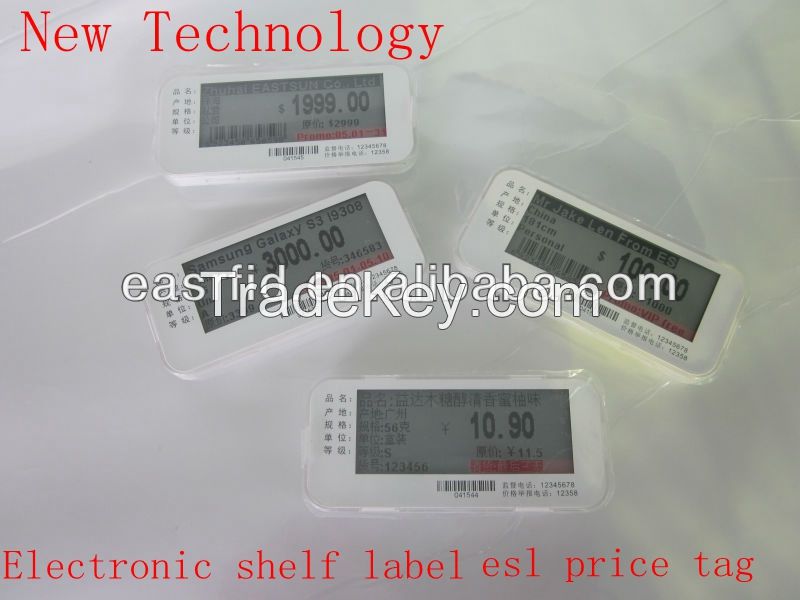 Electronic shelf label esl epaper digital price tag