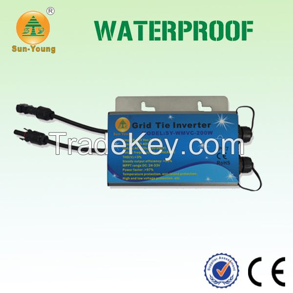 Waterproof Grid Tie Solar Inverter 