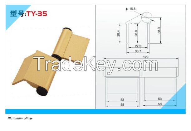 aluminium UPVC door hinge window hinge/ Middle East Using