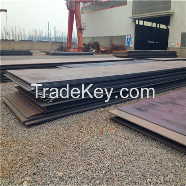 Hot rolled steel plate