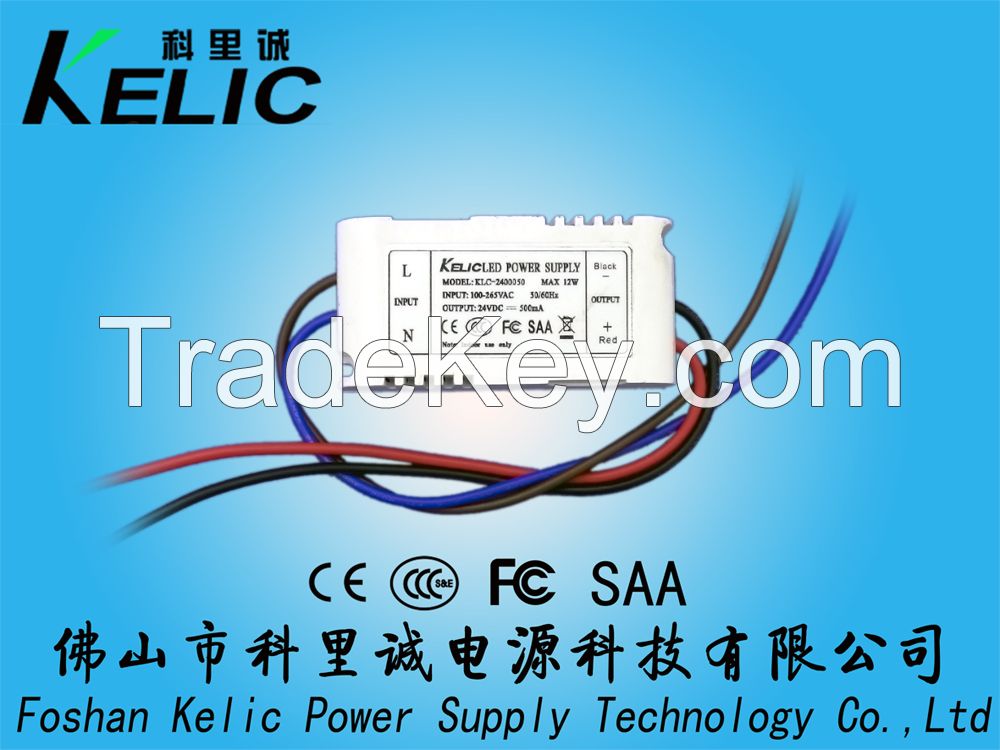 12V 1A 12W adapter LED driver supply energy saving KL23