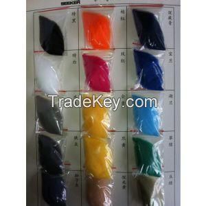 solid and hollow conjugated polyester staple fiber