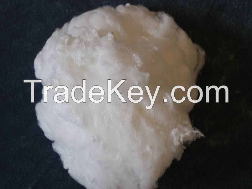 Recycled 7DX64mm HCS polyester staple fiber for filling