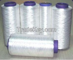 Abrasion resistant UHMWPE fiber yarn for bulletproof fabric