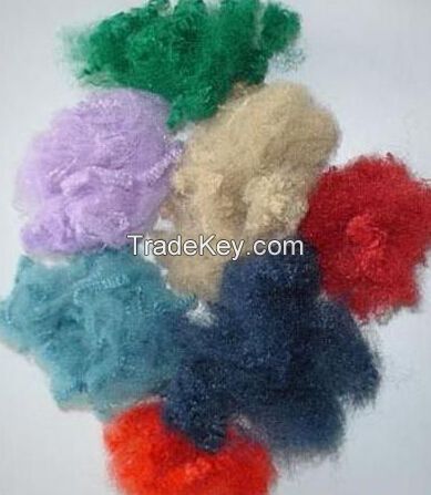 Regenerated polyester fiber(PSF)colored,virgin and recycled polyester staple fiber for filling,yarn