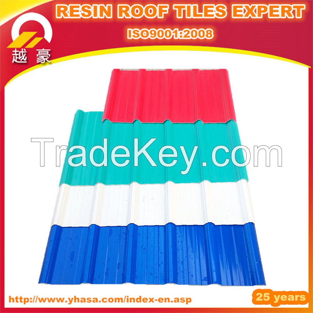 Long Life Span ASA Coated PVC Roofing Sheet 