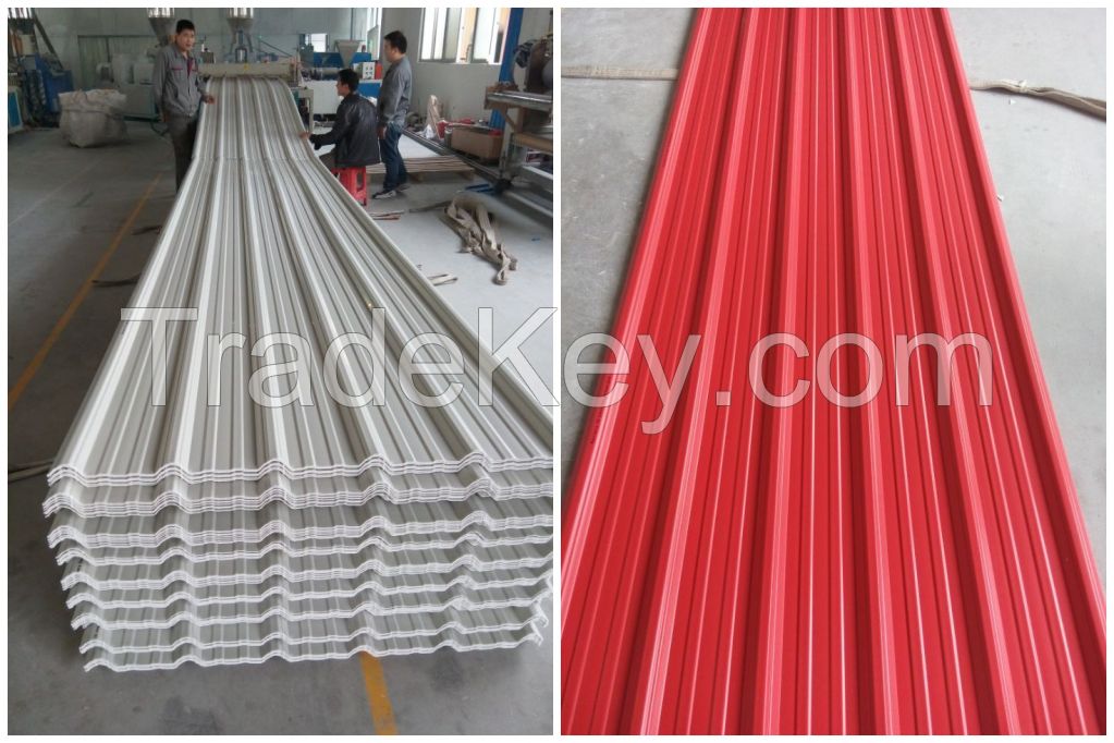 anti corrosion pvc roof tile shingle sheet