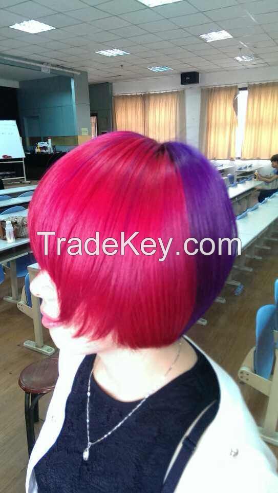 Colorace acid clinic keratin color hair manicure