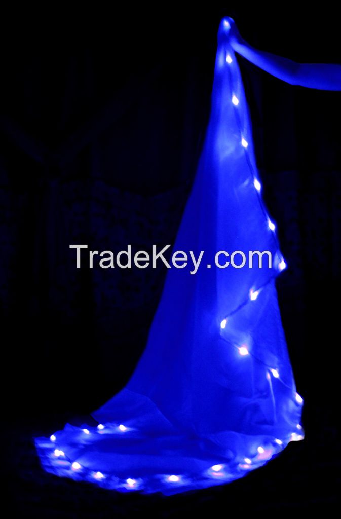 Dance Led Veil Shawl Light Weight