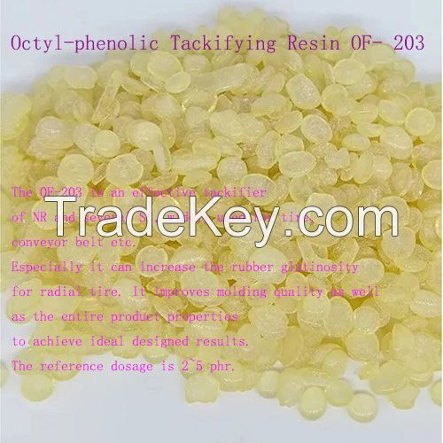 Octyl-phenolic Tackifying Resin Rubber Tackifyer