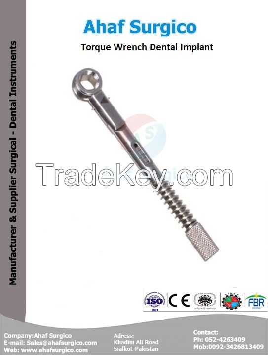 Torque Wrench Dental Implant