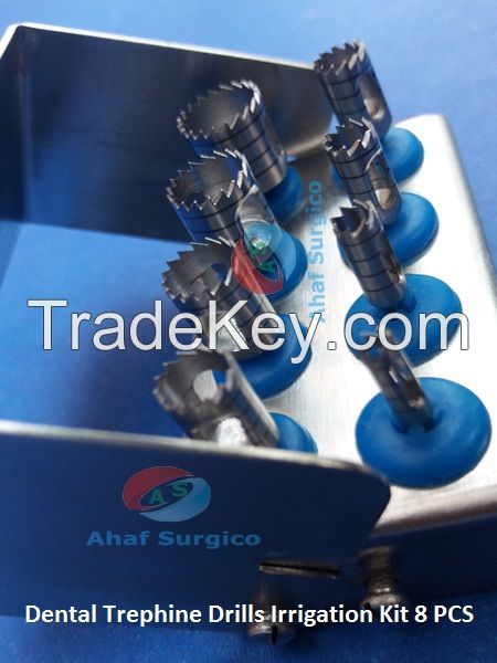 Dental Trephine Drills Irrigation kit Implant set