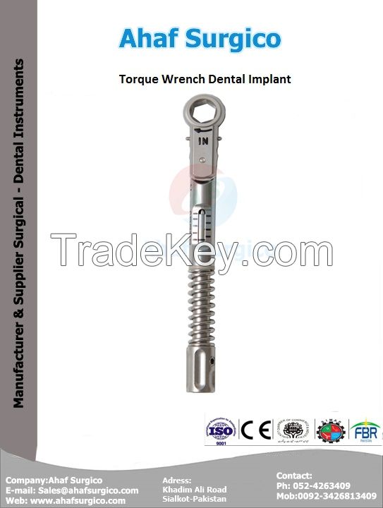 Torque Wrench Dental Implant