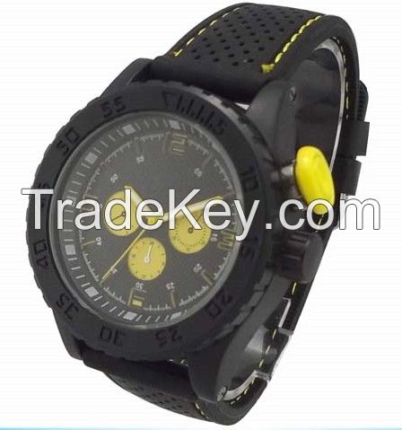 Men Watches Leather Strap