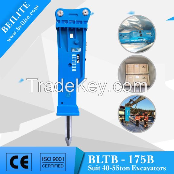 40-55 ton wheel excavator hydraulic heavy breaker hammer