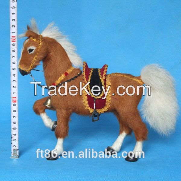 2014 hot sale plush toys lifelike animals toys stuffed big animal horse