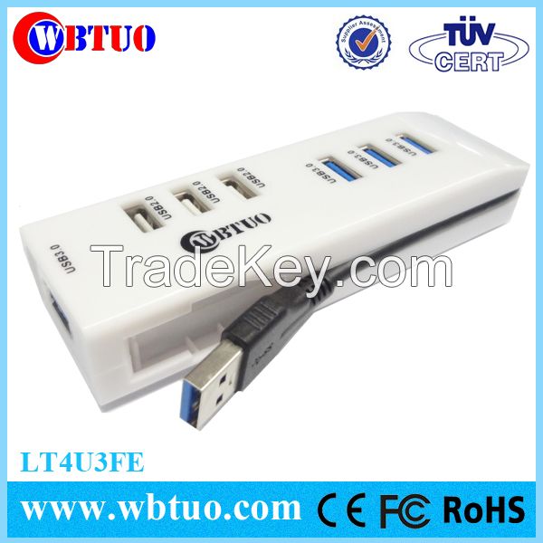 WBTUO hotsell OEM fine usb hub 7port USB3.0 hub