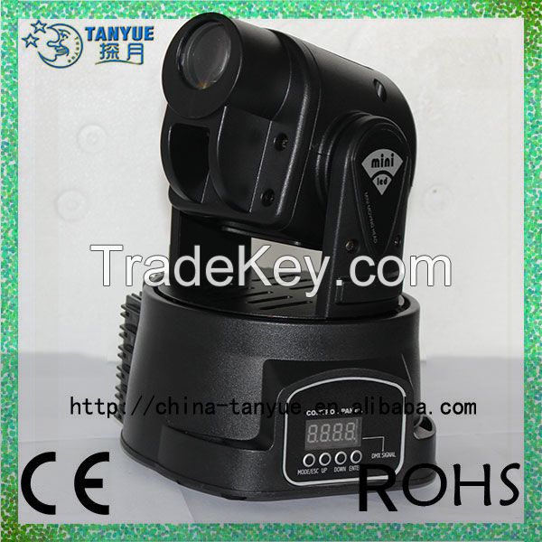 factory sale 15W mini led moving head spot light