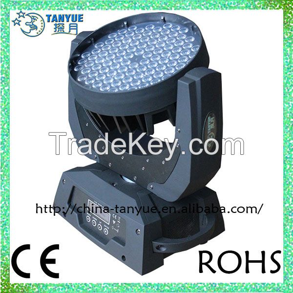 3w 108pcs rgbw led disco lights moving head