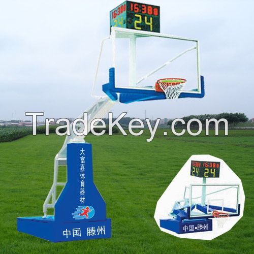 Basketball stands  Outdoor fitness equipment Children's slide