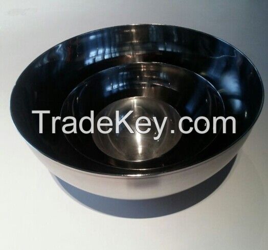 Stainless Steel Salad bowls set with FDA certificate