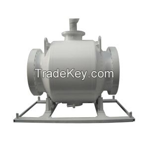 Nylon Seat Full Welded Ball Valve, 600#, 30 Inch - landee valve