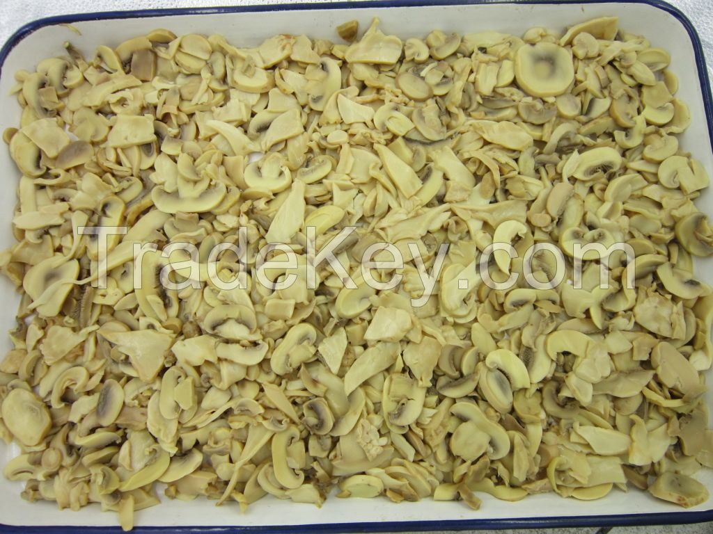 Canned Mushroom Slice Pieces and stems  mixed 2017 Crop