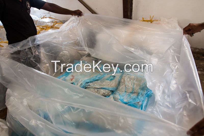 Wet blue Yemeni goat skin leather