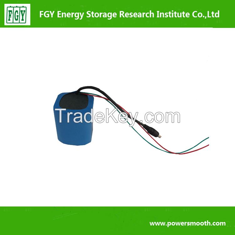 FGY 12.8V 3ah lithium li-ion battery pack 