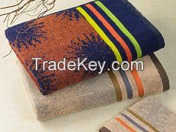 Jacquard face towel 100% cotton