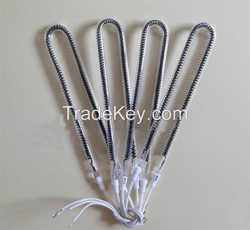 Carbon fiber infrared heating lamp