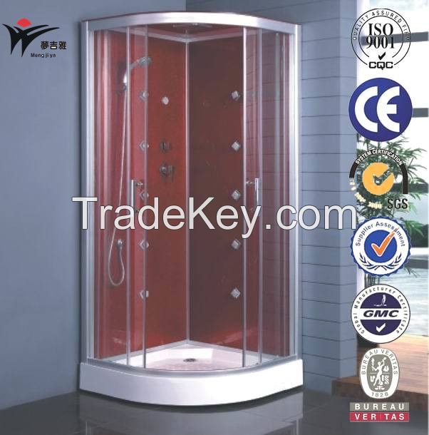 aluminium tempered glass enclosed decorative complete shower room cabin