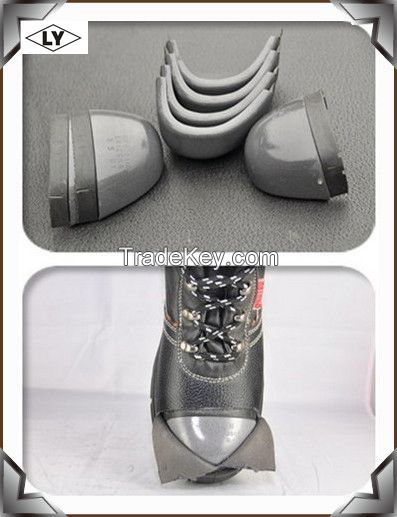 Removable steel toe caps for safety shoes