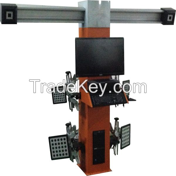 3d 4-Wheel aligner for car, bus, truck