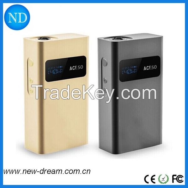 2014 Newest Hot selling Acesmoke Ace 50 50Watt box mod