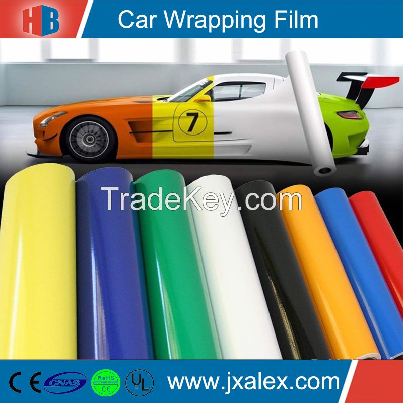 Glossy Car Vinyl Wrap, Color Car Vinyl Wrap, Bubble Free Car Vinyl Wrap/