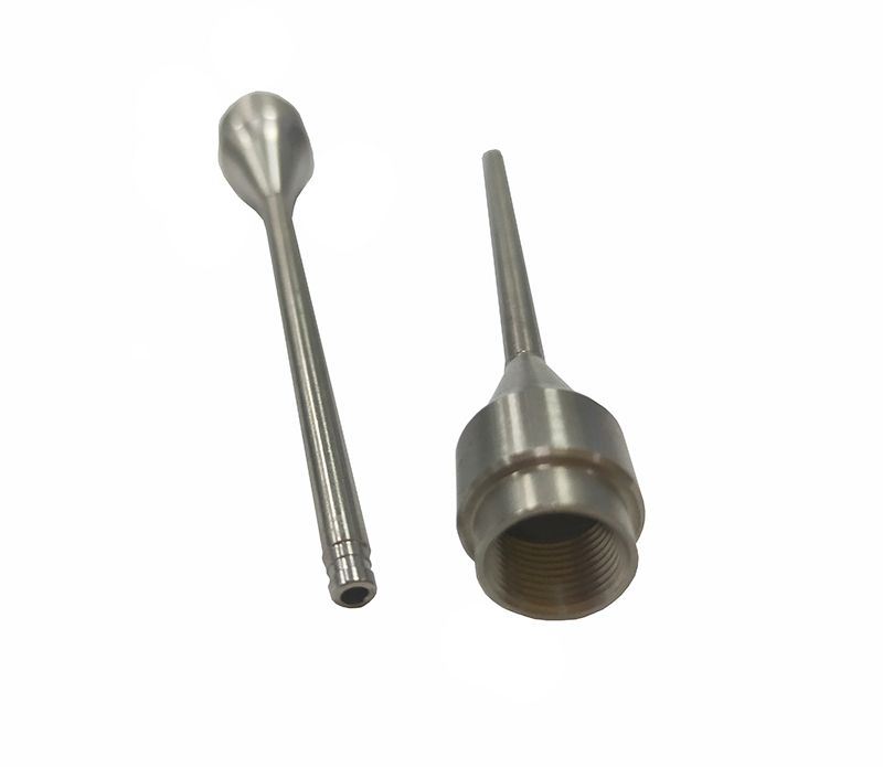 metal stainless steel aluminum Shaft parts cnc turning process for medical application