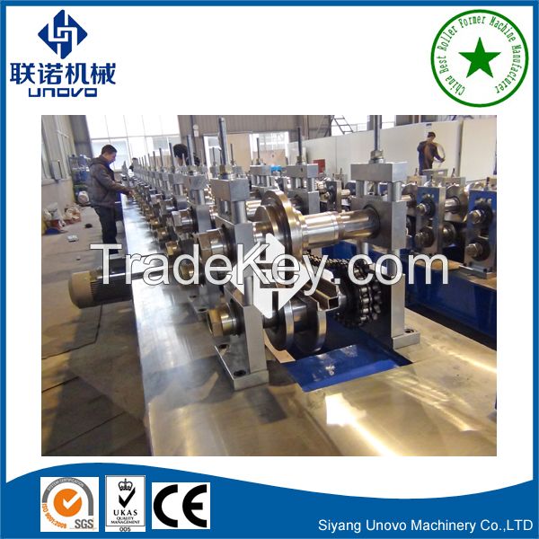 metal safety door frame roll forming machine