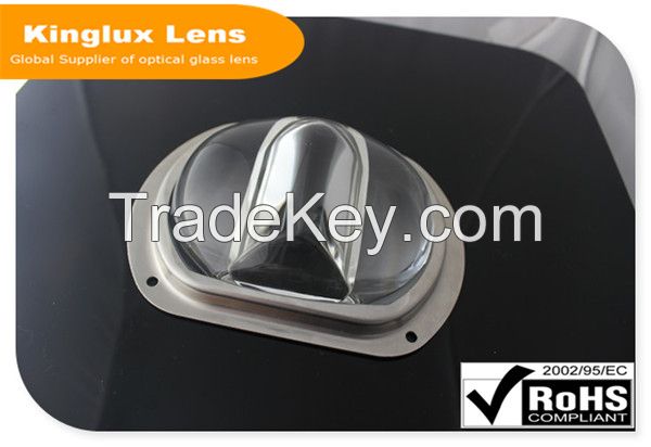 COB led glass lens for led street light KL-SL107-87-8 