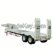 Low Flat-bed Semitrailer