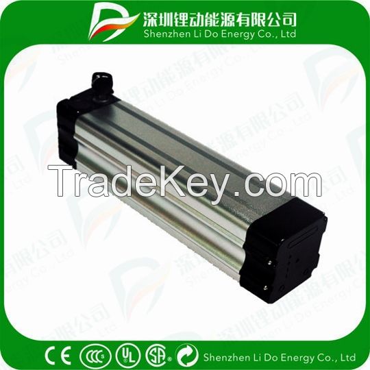 36V 20Ah Silver Fish Electric Bike Battery