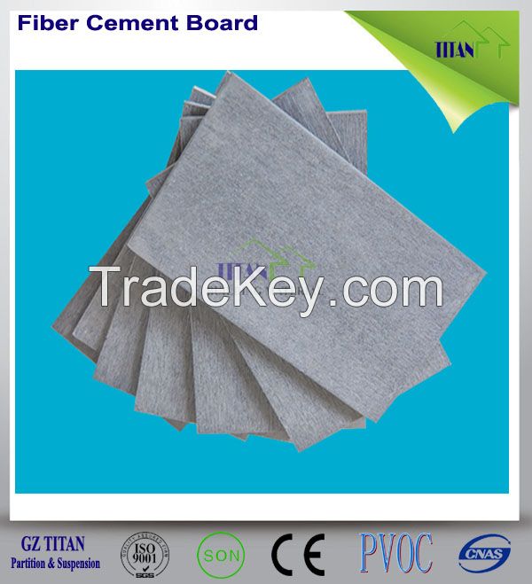 100% Asbestos Free Fiber Cement Board for Partition Wall ISO9001-2008