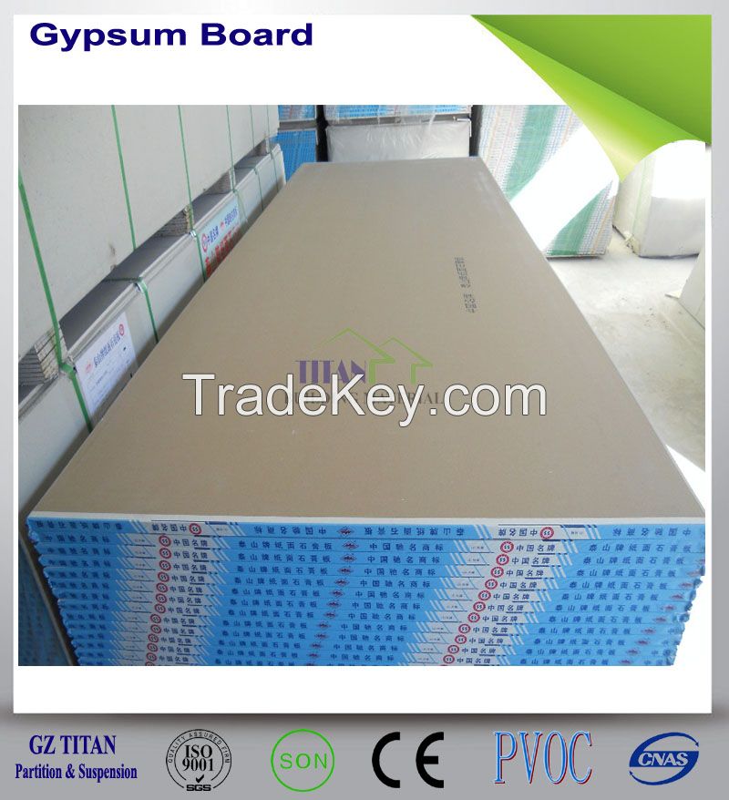 Office Partition Wall Gypsum Board 12mm