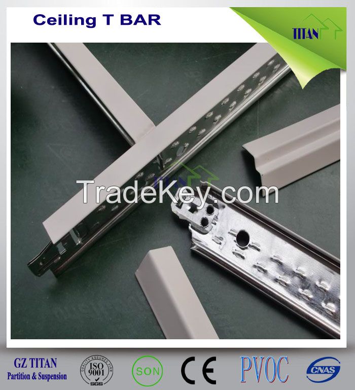 Ceiling T Bar for Suspention System 38mm