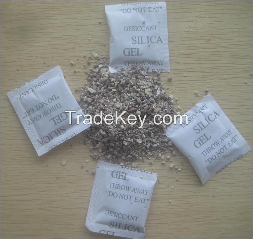 Montmorillonite desiccant