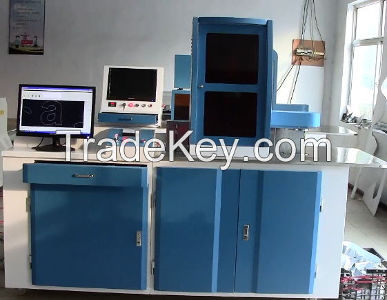 CNC channel letter bending machine