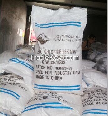 Battery grade Zinc Chloride