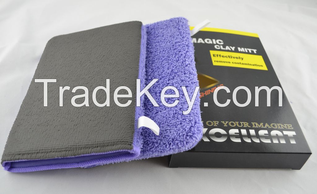 advanced material magic clay mitt car cleaning clay glove