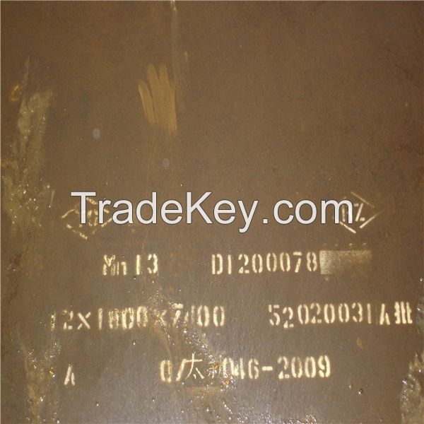 High Manganese Steel Mn13 Hadfield Plate